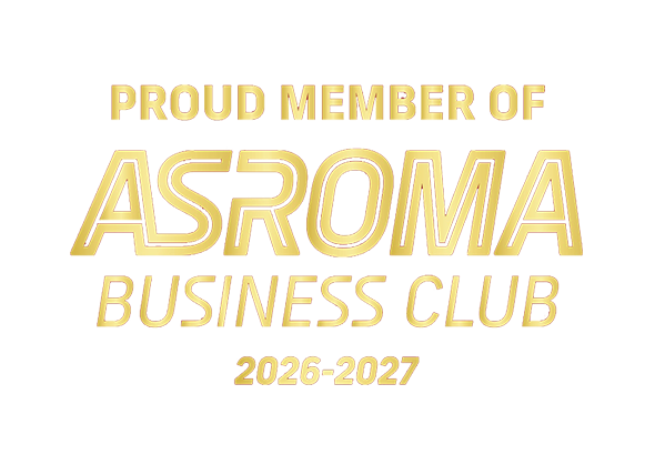 Proud Member of AS Roma Business Club 2026 - 2027